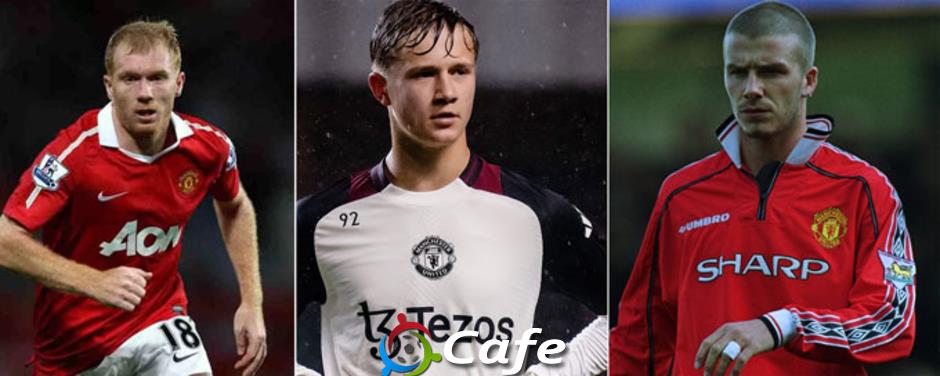 Thần đồng MU được ví von là sự kết hợp của David Beckham và Paul Scholes
