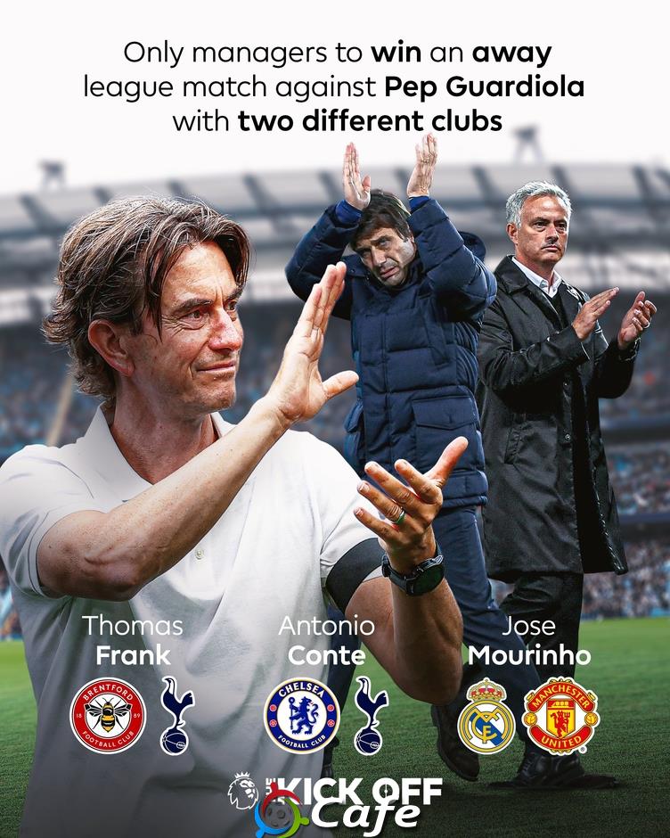 Thomas Frank sánh ngang Mourinho và Conte nhờ thắng Guardiola