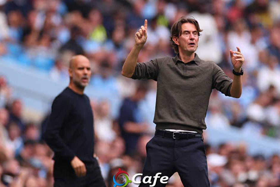 Thomas Frank sánh ngang Mourinho và Conte nhờ thắng Guardiola