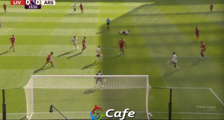 Trực tiếp Liverpool 0-0 Arsenal (hết hiệp 1)