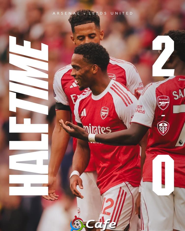 Tường thuật Arsenal 5-0 Leeds