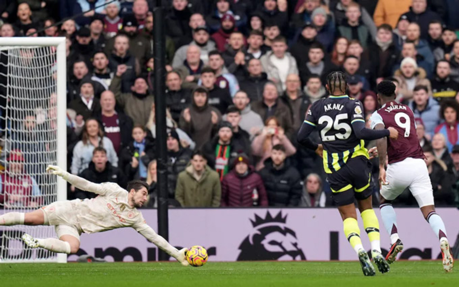 Tường thuật Aston Villa 2-1 Man City