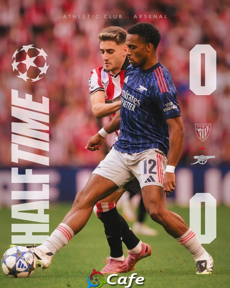Tường thuật Bilbao 0-2 Arsenal