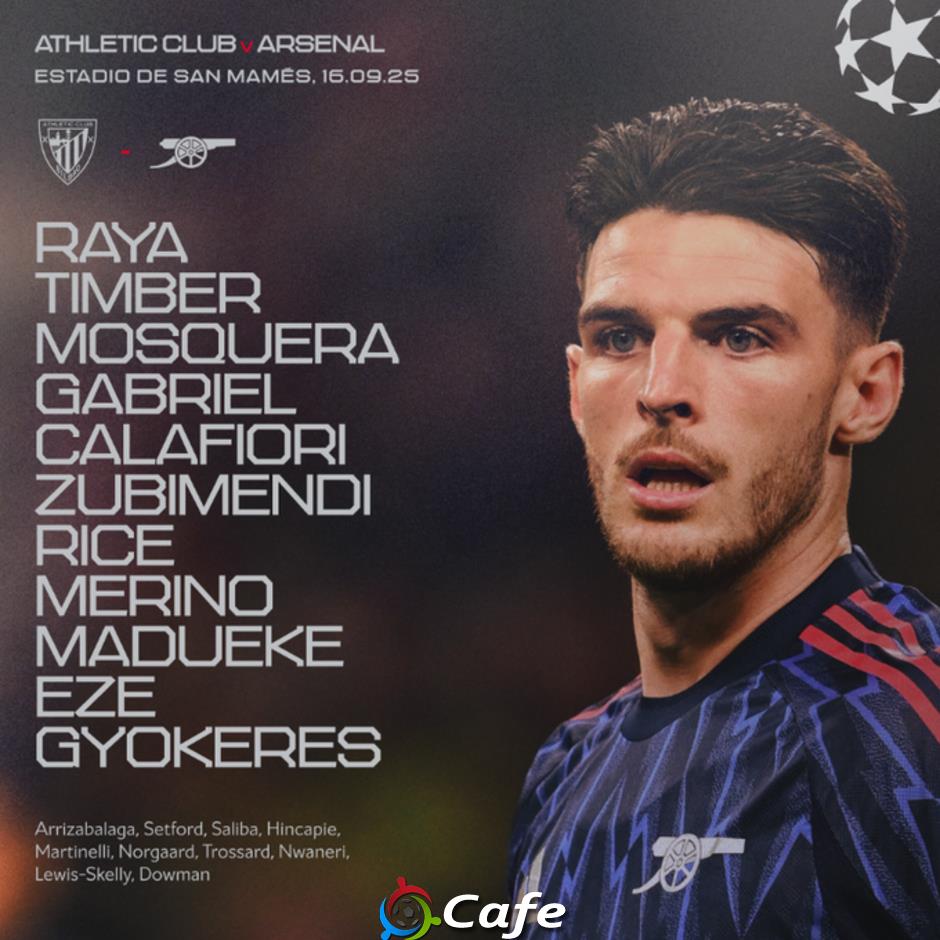 Tường thuật Bilbao 0-2 Arsenal