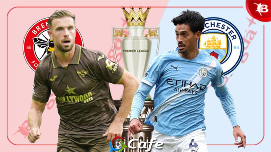 Tường thuật Brentford 0-1 Man City