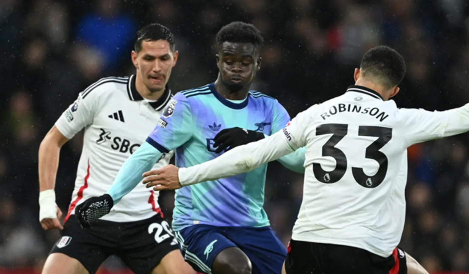 Tường thuật Fulham 1-1 Arsenal