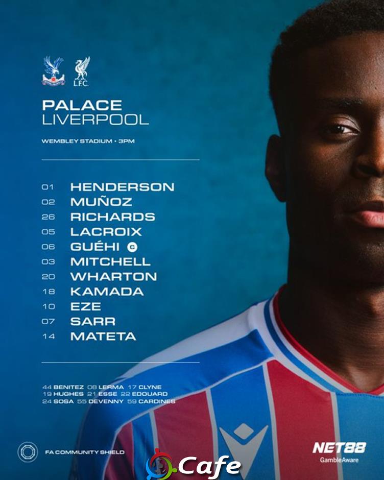 Tường thuật Liverpool 2-2 (pen 2-3) Crystal Palace
