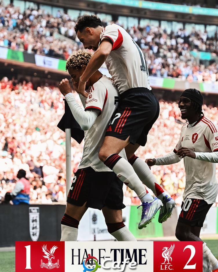 Tường thuật Liverpool 2-2 (pen 2-3) Crystal Palace