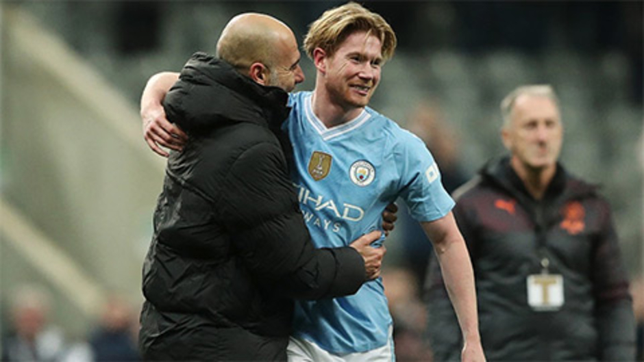 Với De Bruyne, Guardiola đã thấy mùa xuân