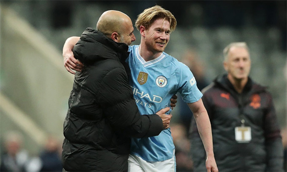 Với De Bruyne, Guardiola đã thấy mùa xuân