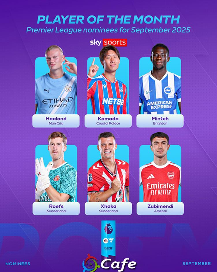 Xhaka tranh giải cầu thủ xuất sắc nhất với Haaland và Zubimendi