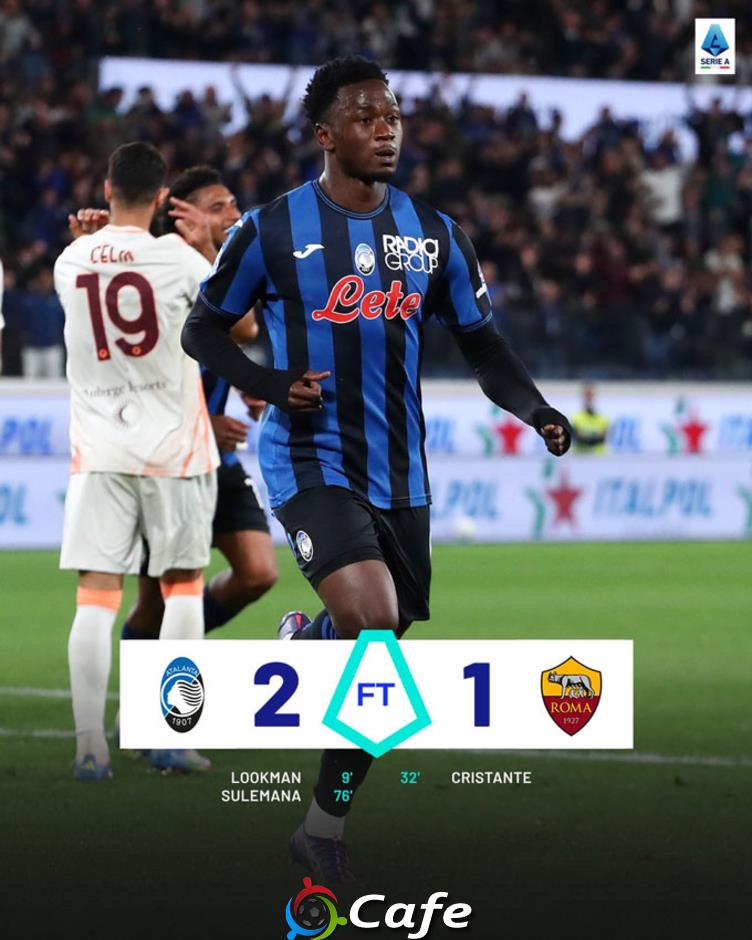 Atalanta cắt chuỗi bất bại của Roma, thành CLB thứ 16 có vé dự Champions League