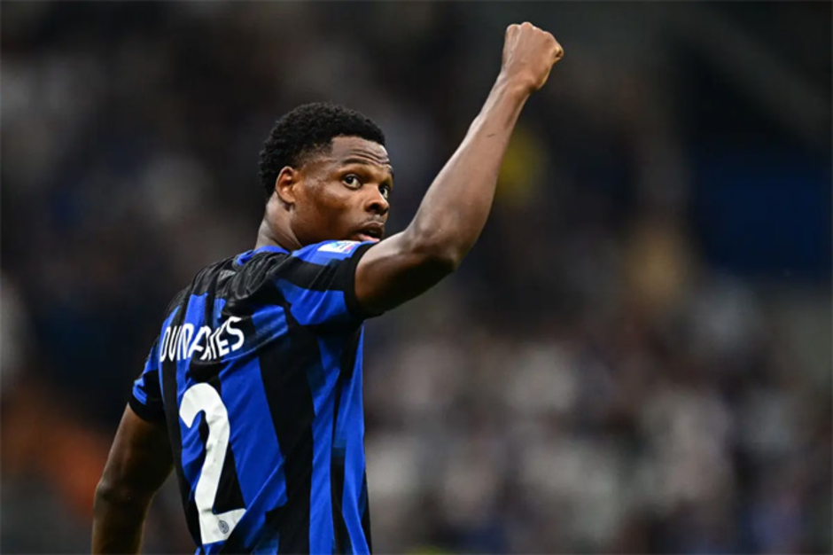 Dumfries gia hạn hợp đồng với Inter Milan, MU hết cơ hội sở hữu