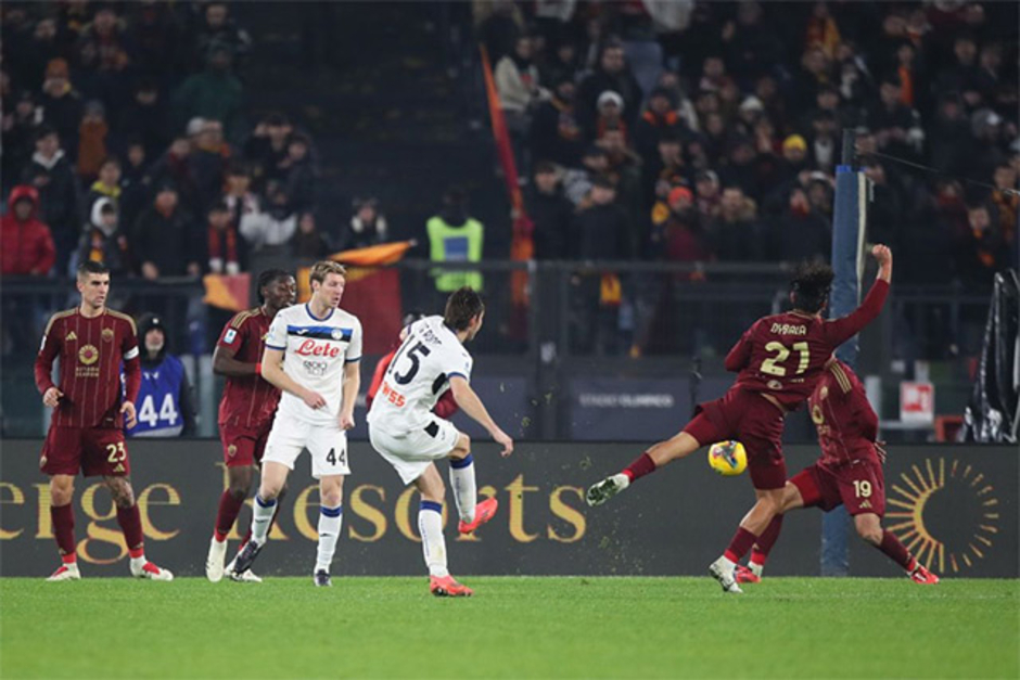 Kết quả Roma 0-2 Atalanta: Thay tướng vận chưa đổi