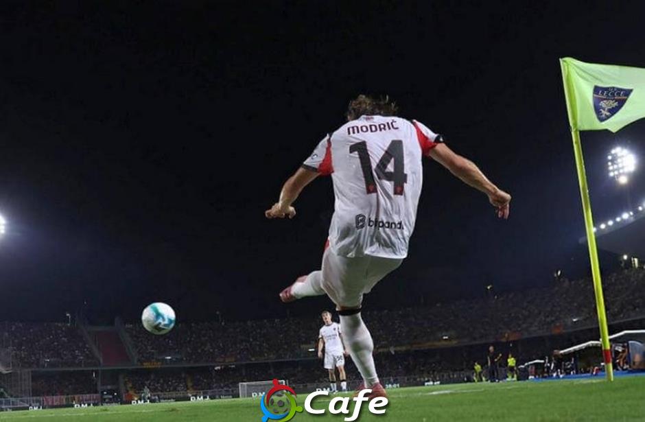 Luka Modric có đường kiến tạo đầu tiên cho Milan