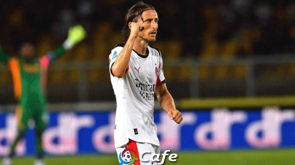 Luka Modric có đường kiến tạo đầu tiên cho Milan