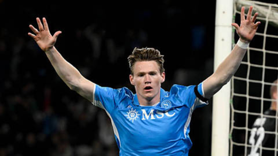 McTominay được đề cử giải Cầu thủ xuất sắc nhất Serie A 2024/25
