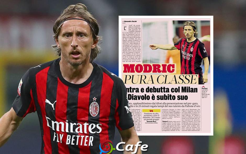 Modric ra mắt Milan ấn tượng: Tận dụng đến giọt cuối cùng của sự vĩ đại