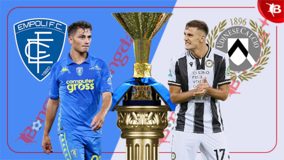 Nhận định bóng đá Empoli vs Udinese, 00h30 ngày 26/11: Giữ 3 điểm ở lại!