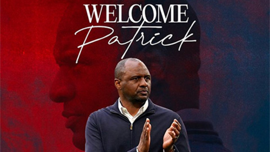 Patrick Vieira được bổ nhiệm làm HLV Genoa