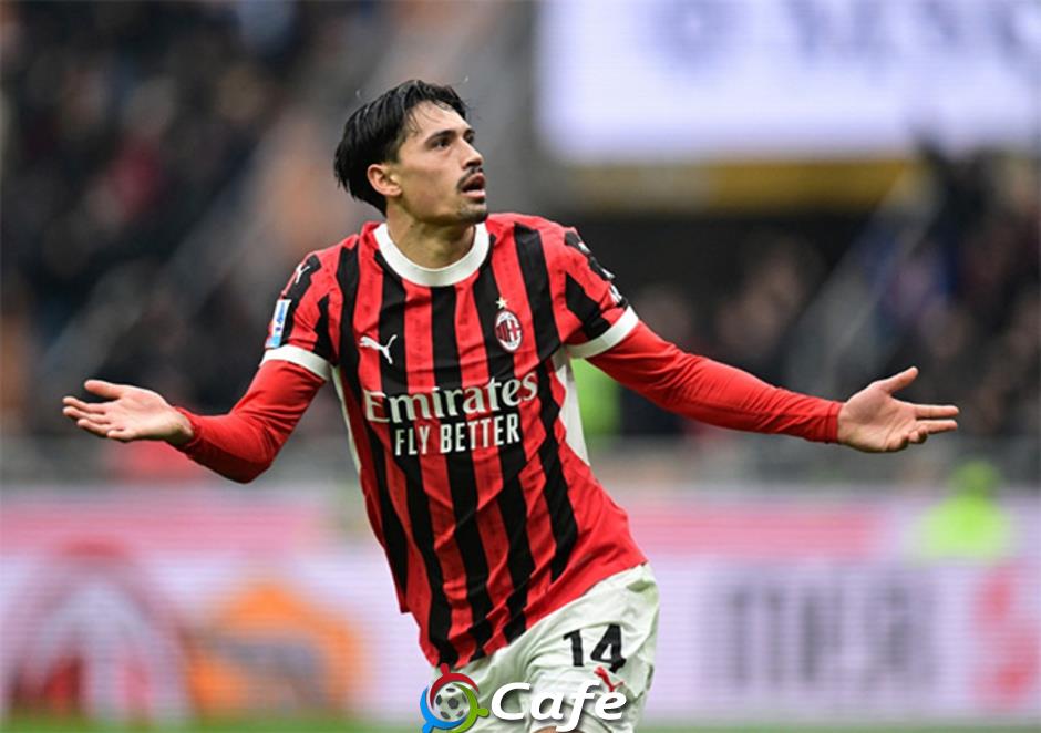 Tijjani Reijnders cán mốc 100 trận cho AC Milan