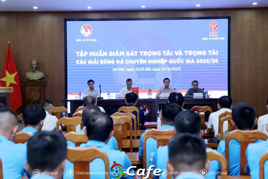 58 trọng tài và 14 giám sát trọng tài hoàn thành tập huấn, sẵn sàng làm nhiệm vụ