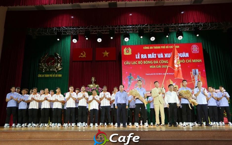 Đội CA TP. HCM xuất quân tham dự V.League 2025/26