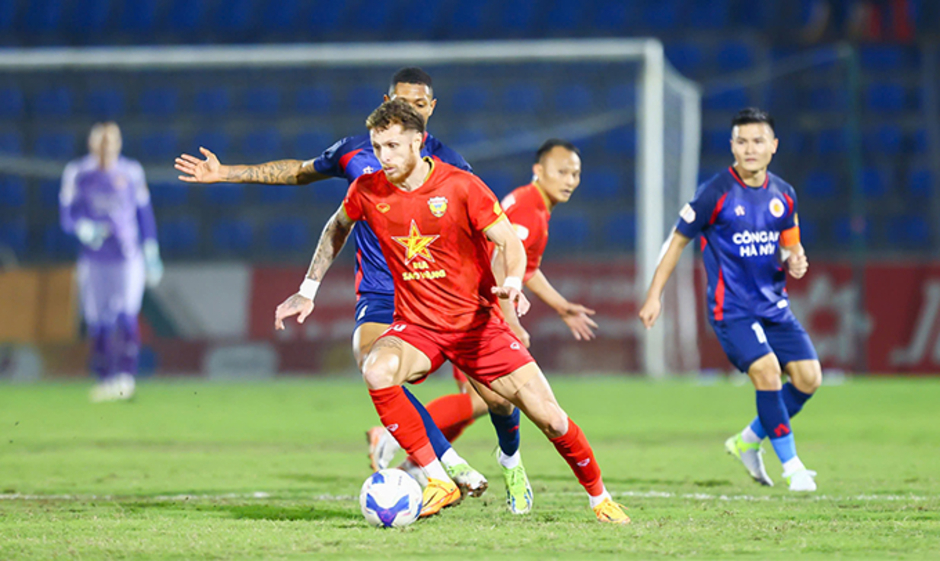 Kết quả Hà Tĩnh 0-0 CAHN: Nguyễn Filip xuất sắc