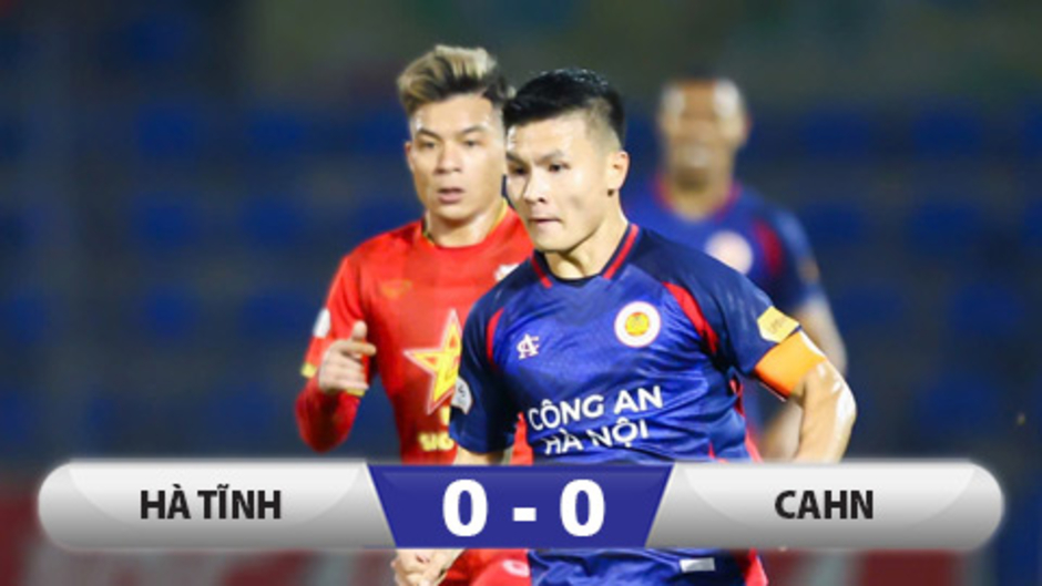 Kết quả Hà Tĩnh 0-0 CAHN: Nguyễn Filip xuất sắc