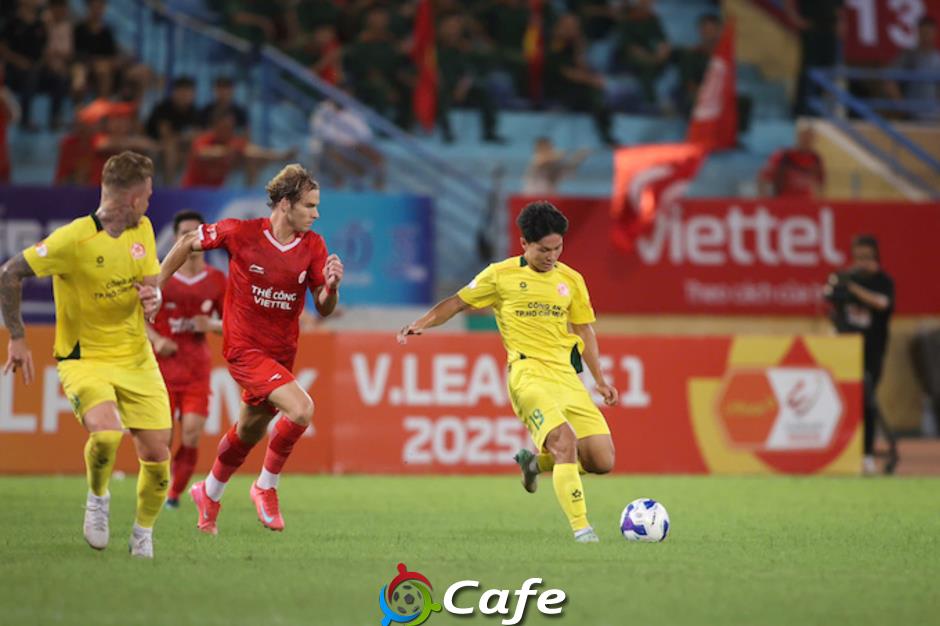 Kết quả Thể Công Viettel 3-0 CA TP.HCM: Thể Công Viettel lên đầu bảng