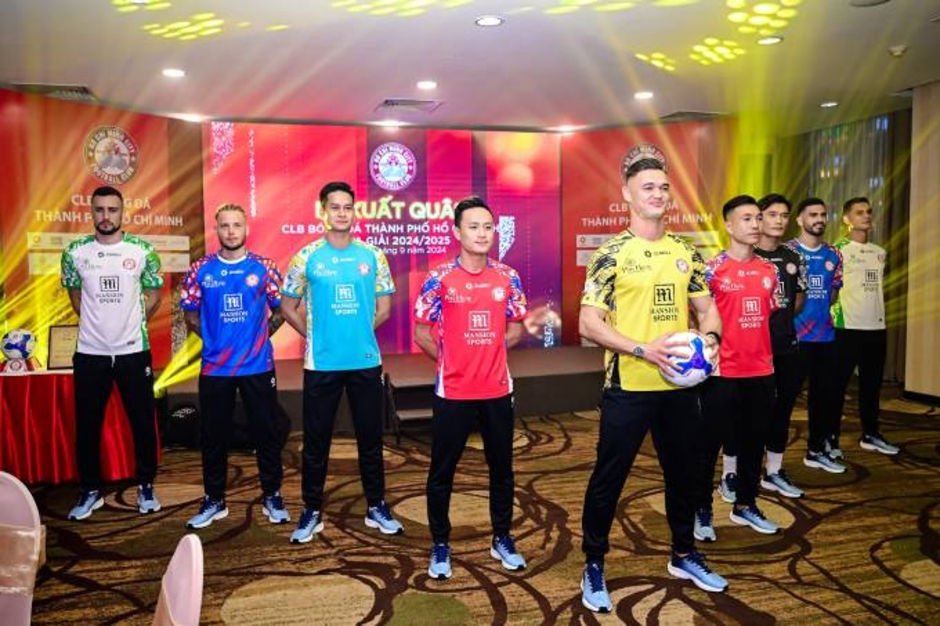 Mansion Sports Việt Nam tiếp tục là đối tác chiến lược tài trợ chính cho CLB TP.HCM ở V.League 2024/25