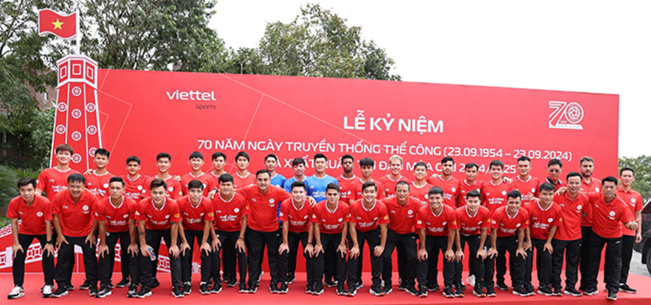 Thể Công Viettel quyết tranh cúp vô địch V.League 2024/25 với Nam Định, CAHN